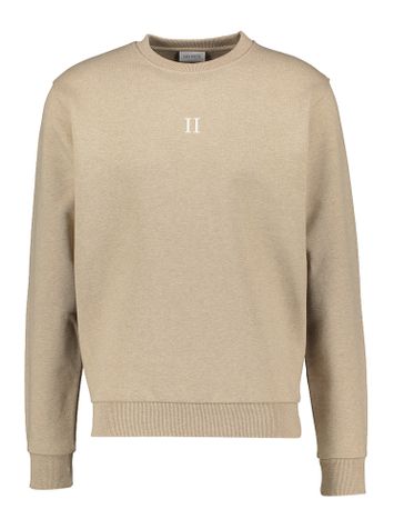 Zandkleurige sweater met ronde hals Les Deux