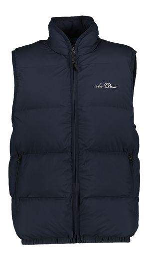 Donkerblauwe bodywarmer Les Deux 