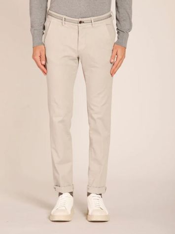 Beige geklede lange broek Mason's