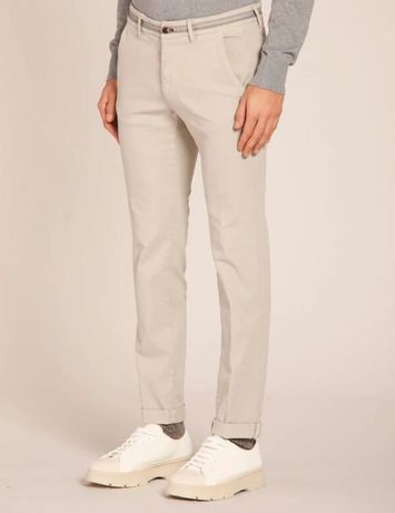 Beige geklede lange broek Mason's