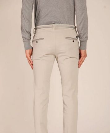 Beige geklede lange broek Mason's