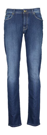 Donkerblauwe slim fit jeans Atelier Noterman