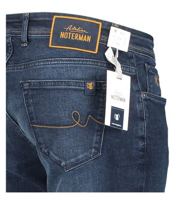 Donkerblauwe slim fit Atelier Noterman