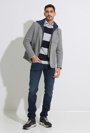 Donkerblauwe slim fit Atelier Noterman