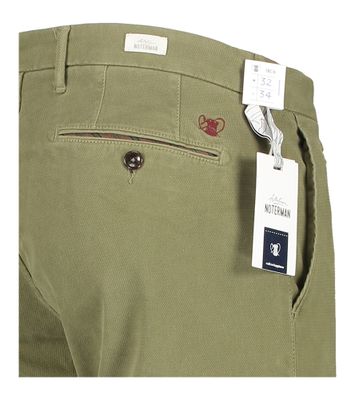 Kaki groene chino Atelier Noterman