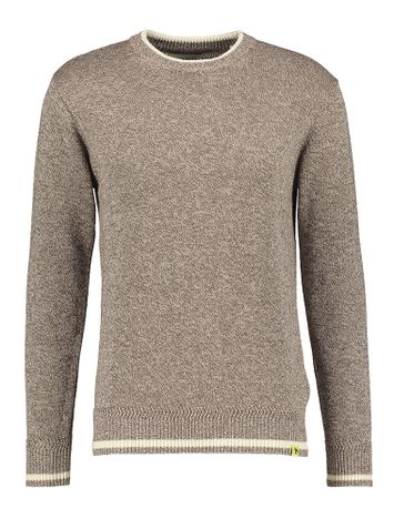 Bruine gespikkelde katoenen trui Scotch & Soda