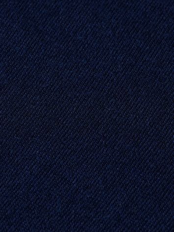 Donkeblauwe trui met korte mouwen Scotch & Soda 