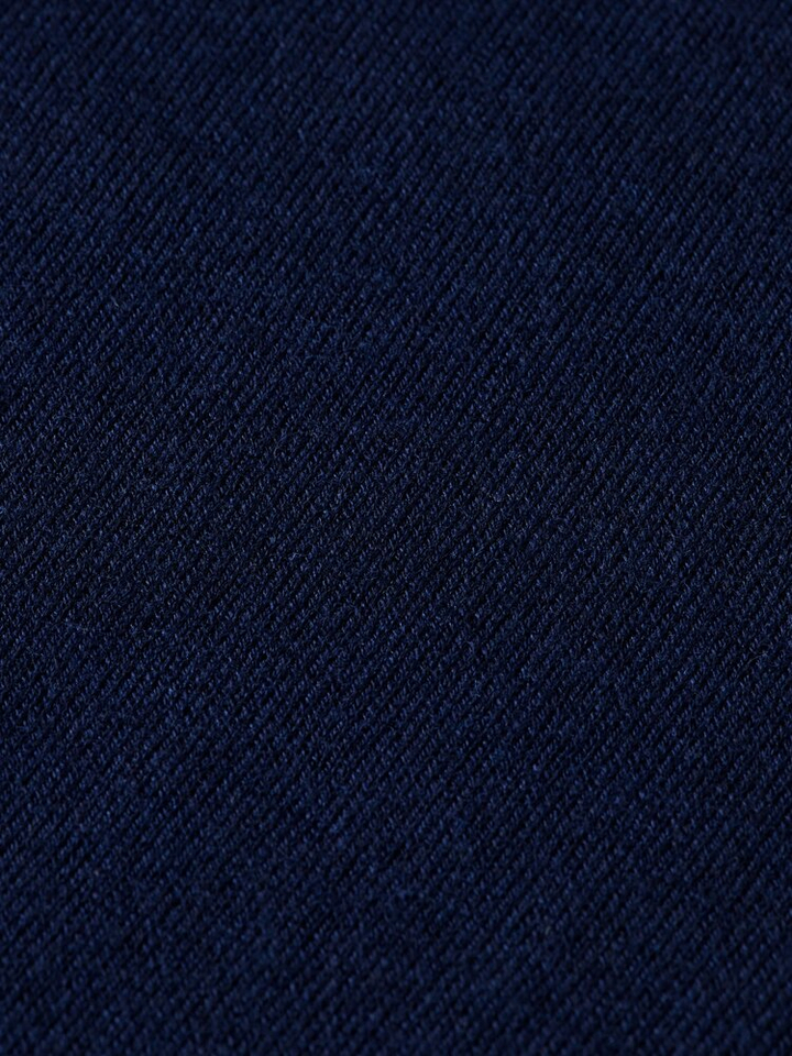 Donkeblauwe trui met korte mouwen Scotch & Soda 