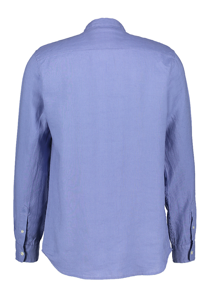 Blauw linnen hemd Scotch & Soda