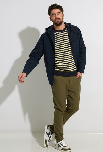 Kaki comfortabele broek Scotch & Soda