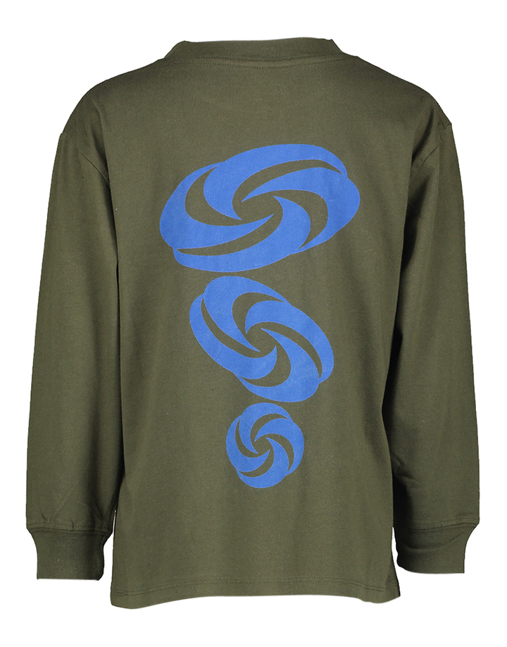 Kaki kleurige t-shirt Boys Kellost Bellerose 