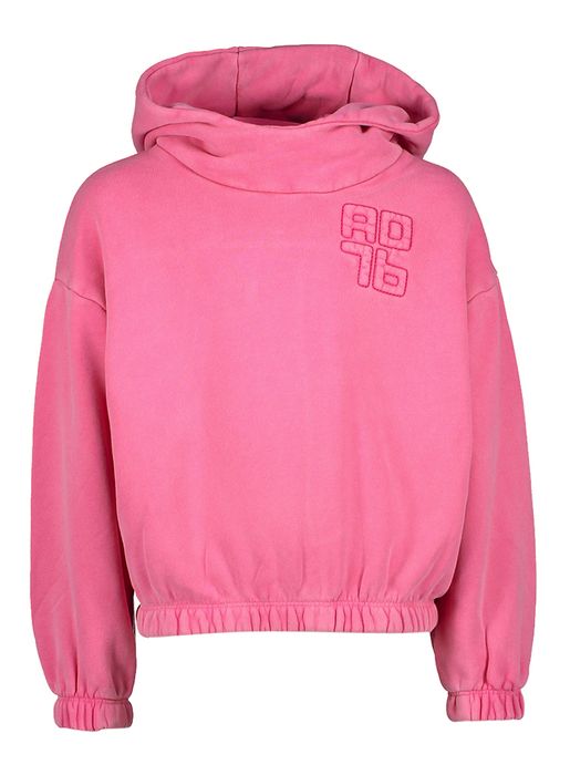 Fuchsia cropped hoodie Blair AO76