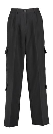 Zwarte cargo broek Evile Second Female