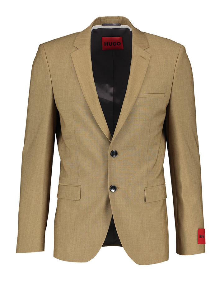 Beige 2-delig kostuum Hugo