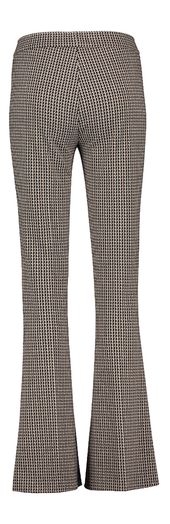 Comfortabele  flared fit broek in pied de poule Joseph Ribkoff