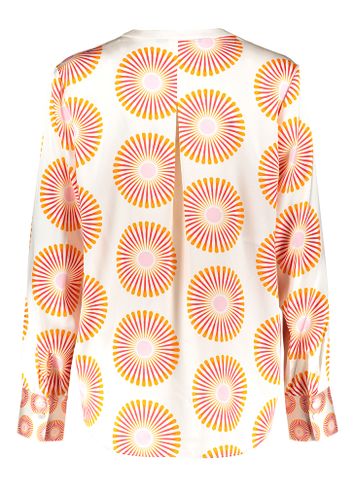 Wit bloes met oranje details Herzen's 