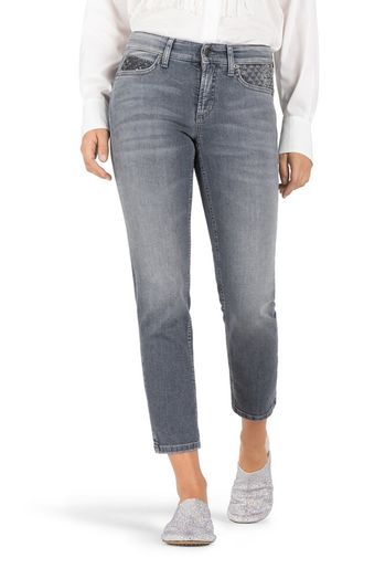 Grijze straight jeans Piper Cambio