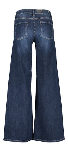 Donkerblauwe bootcut fit Palazzo Cambio