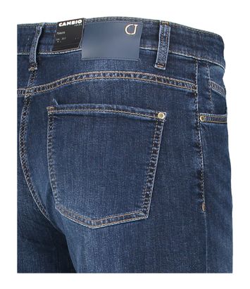 Donkerblauwe bootcut fit Palazzo Cambio