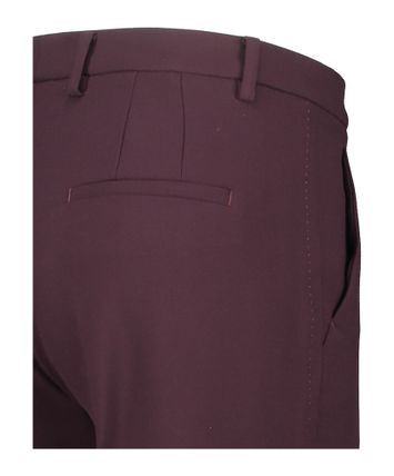 Bordeaux geklede broek Krystal Cambio