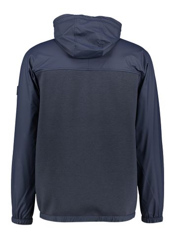 Blauwe regenjas met kap Hugo Boss 