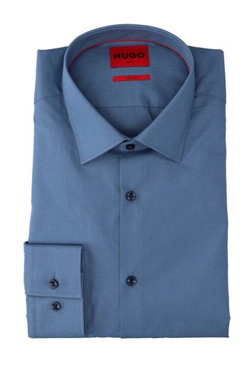 Medium blauw katoenen hemd ( regular fit) en lange mouwen Hugo Boss