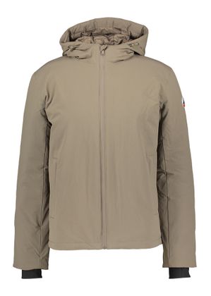 Jott Taupe kleurige winterjas met kap Arctic Mjac
