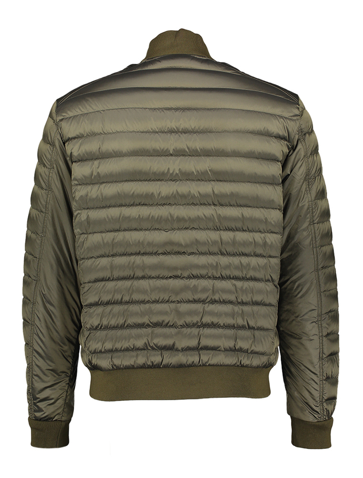 Bruingroene donsjas met lichte glans Paul & Shark