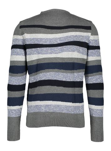 Grijze pull met blauwe strepen State of Art