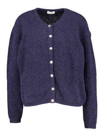 Blauwe gilet met knopen Abysse Vito American Vintage 