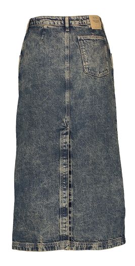 Vintage blauw gevlekte jeansrok Joy American Vintage