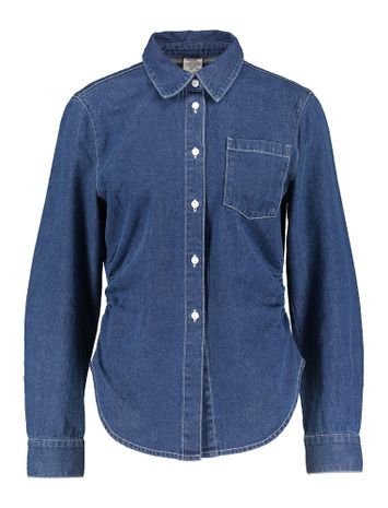 Donkerkleurige jeansblouse Maria Baum Und Pferdgarten