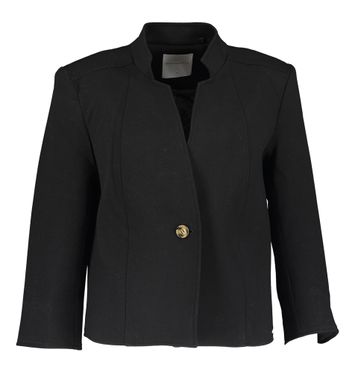 Zwarte blazer Delta Rino Pelle