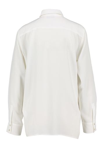 Witte bloes met lint met bloem Sauro Marella 
