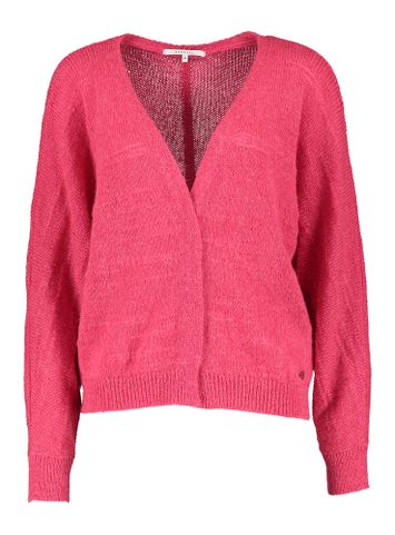 Framboosrode wollen gilet Balbine Xandres
