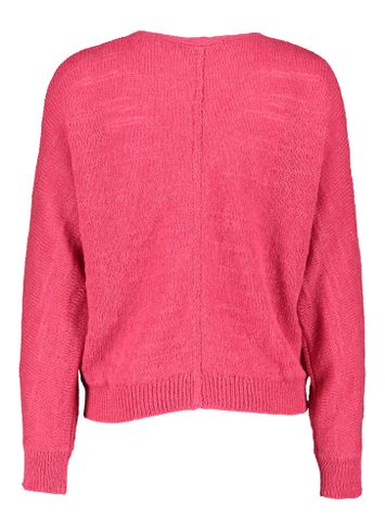 Framboosrode wollen gilet Balbine Xandres