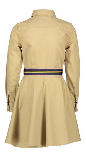 Beige katoenen jurkje met riem Ralph Lauren 