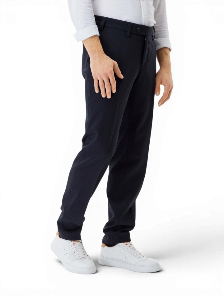 Blauw geklede broek Brax