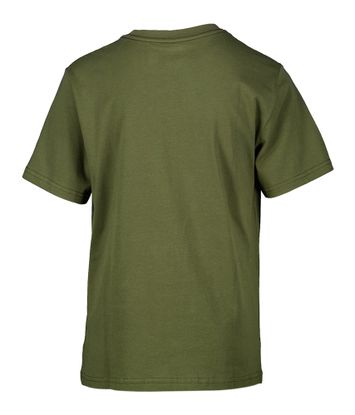 Kaki katoenen t-shirt met ronde hals en korte mouwen Ralph Lauren