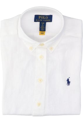 Ralph Lauren Kids Wit linnen hemd Ralph Lauren