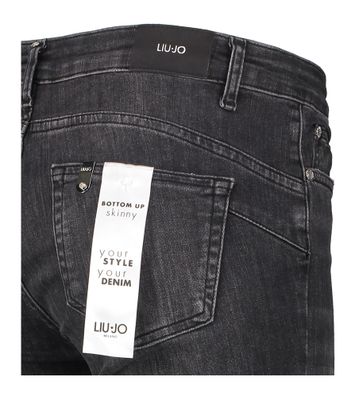 Donkergrijze skinny jeans Liu Jo 