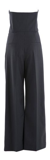 Donkerblauwe gestreepte jumpsuit Phoebe Jumpsuit BA&SH