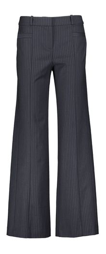 Donkerblauwe gestreepte broek Pants Pistacho BA&SH
