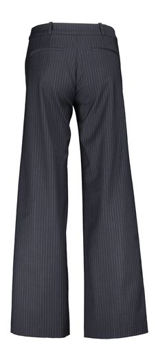Donkerblauwe gestreepte broek Pants Pistacho BA&SH
