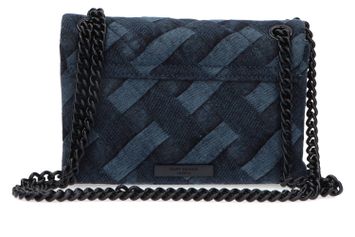 Jeans crossbody handtas met patchwork Kurt Geiger 