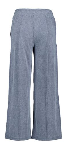 Blauwe pique broek Ichi
