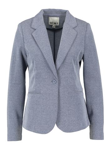 Blauwkleurige blazer met schakering Kate Pique Ichi