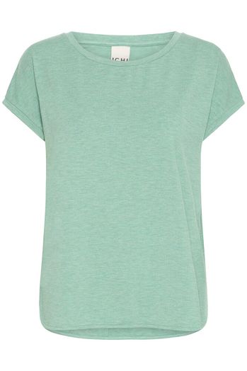 Groene t-shirt met korte mouwen en glinsters Rebel Ichi
