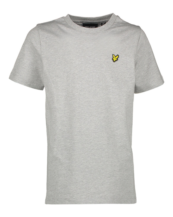 Grijs t-shirt met merklogo Lyle & Scott