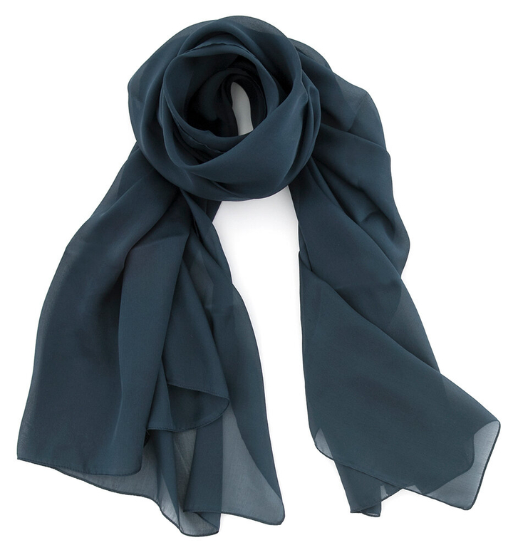 Donkerblauwe sjaal l'immagine